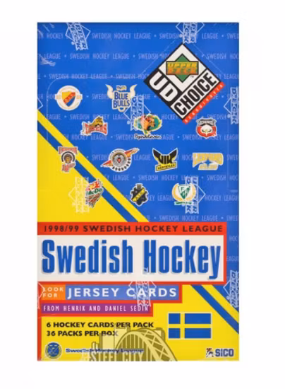 1998-99 Upper Deck Collector's Choice Swedish Hockey League (Full Box)