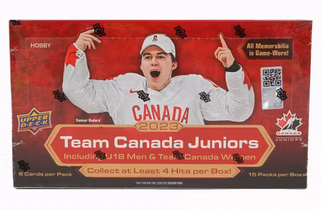 2023 Upper Deck Team Canada Juniors (Hobby Box)