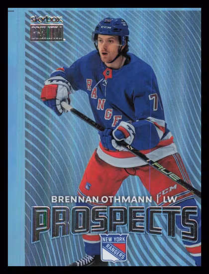 2024-25 Metal Universe Skybox Premium Prospects #PP3 Brennan Othmann (15-Q15-NHLRANGERS)