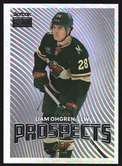 2024-25 Metal Universe Skybox Premium Prospects #PP9 Liam Ohgren (20-Q15-NHLWILD)
