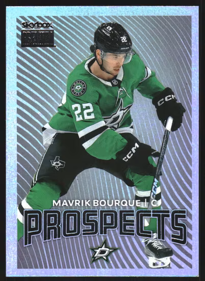 2024-25 Metal Universe Skybox Premium Prospects #PP19 Mavrik Bourque (20-Q15-NHLSTARS)