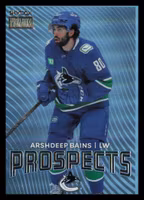 2024-25 Metal Universe Skybox Premium Prospects #PP33 Arshdeep Bains (15-Q15-NHLCANUCKS