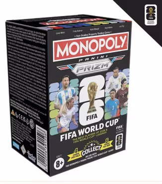 2025-26 Panini Prizm Monopoly FIFA World Cup (Blaster Box)
