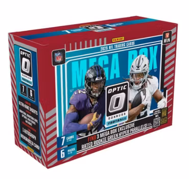 2025 Panini NFL Optic Donruss Football (Hobby Mega Box)