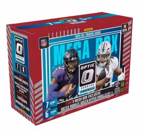 2025 Panini NFL Optic Donruss Football (Hobby Mega Box)