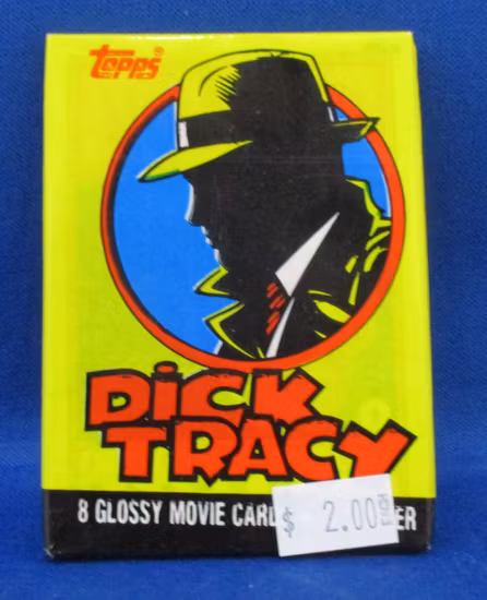 1990 Topps Dick Tracy Movie Cards (Löspaket)