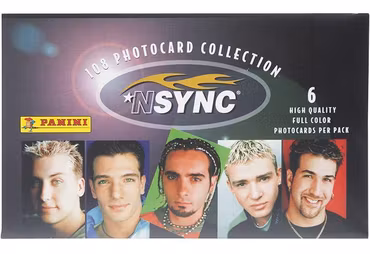 1999 Panini *NSYNC Photocards (Löspaket)
