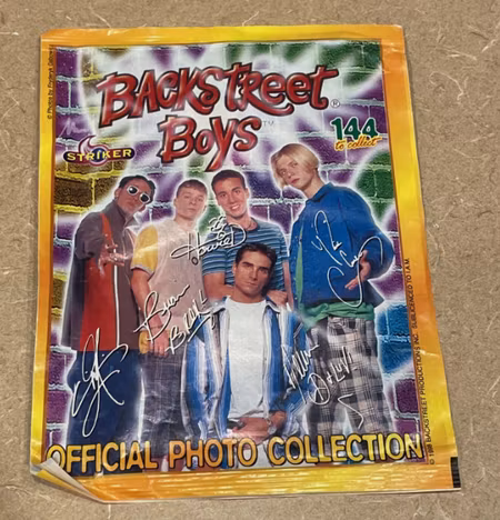 1998 Striker Backstreet Boys Official Photo Collection 4x6 Photos (Löspaket)
