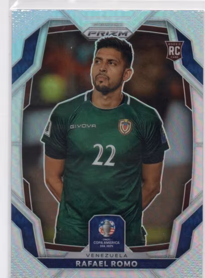 2024 Panini Prizm Copa America Prizms Silver #116 Rafael Romo (15-MM9-VENEZUELA)