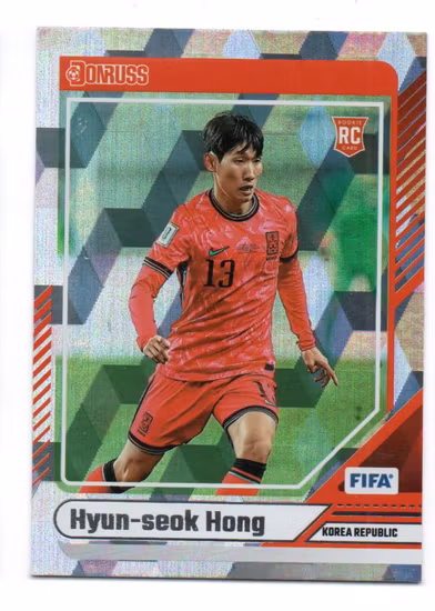 2024-25 Donruss Cubic #52 Hyun-seok Hong (15-RR3-KOREA)