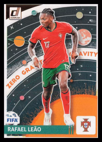 2024-25 Donruss Zero Gravity #8 Rafael Leao (15-OO13-PORTUGAL)
