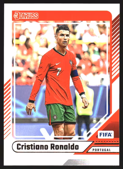 2024-25 Donruss #115 Cristiano Ronaldo (20-OO13-PORTUGAL)
