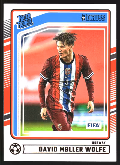 2024-25 Donruss #197 David Moller Wolfe RR (10-OO13-NORWAY)