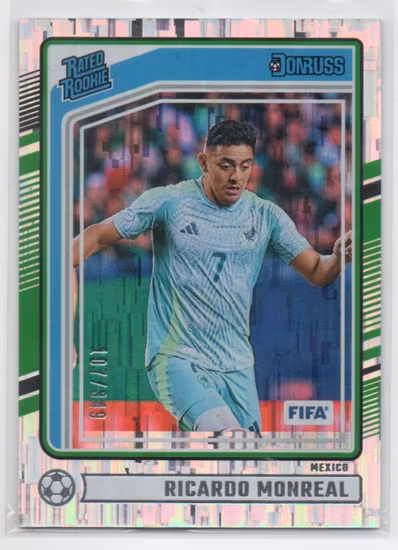 2024-25 Donruss Silver #188 Ricardo Monreal RR (25-RR3-MEXICO)
