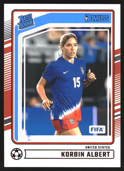 2024-25 Donruss #187 Korbin Albert RR (10-OO13-USA)