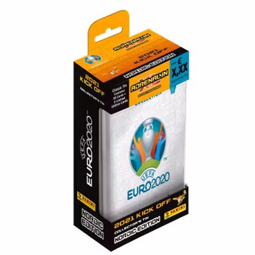 2020-21 Panini AdrenalynXL EURO 2020 Kick Off 2021 (Mega Tin)