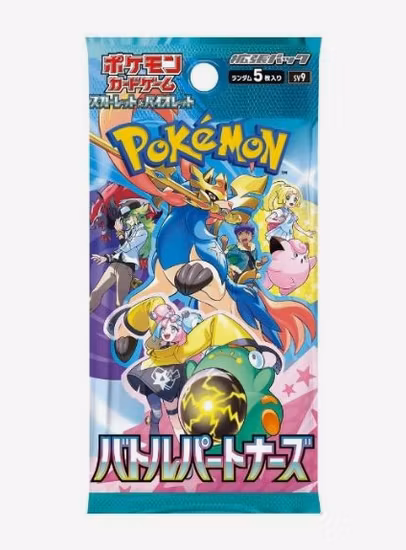 Pokémon TCG - Battle Partners Booster Japansk