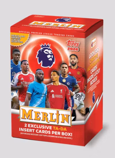 2025-26 Topps Merlin Premier League (Value Box)