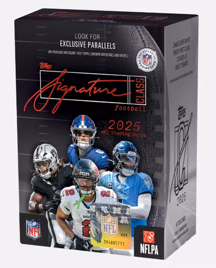 2025 Topps Signature Class Football (Value Box)
