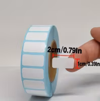 KLISTERLAPPAR FÖR PRISMÄRKNING/MÄRKNING PÅ RULLE (2000-Pack)