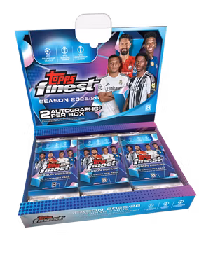 2025-26 Topps Finest UEFA Club Competitions (Hobby Box)