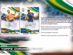 2025 Topps Chrome Tennis (Breakers Delight Box)