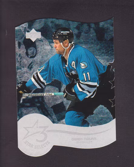 1997-98 Upper Deck Three Star Selects #T6A Owen Nolan (12-T14-NHLSHARKS)