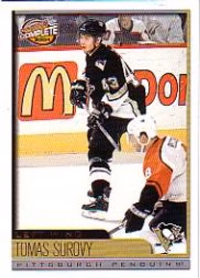2003-04 Pacific Complete #204 Tomas Surovy (10-T12-NHLPENGUINS)