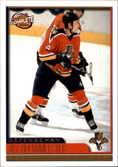 2003-04 Pacific Complete #223 Jay Bouwmeester (10-T14-NHLPANTHERS)
