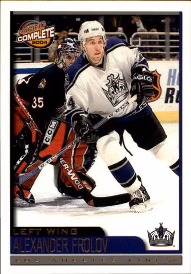 2003-04 Pacific Complete #249 Alexander Frolov (10-T14-NHLKINGS)