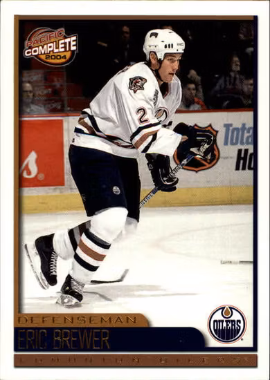 2003-04 Pacific Complete #291 Eric Brewer (10-T14-NHLOILERS)