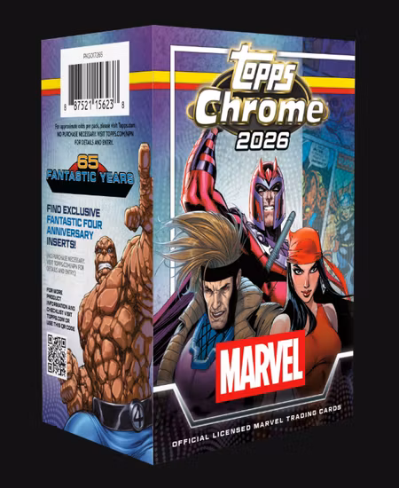 2026 Topps Chrome Marvel Comics (Value Box)