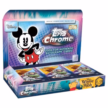 2026 Topps Chrome Disney (Hobby Box)