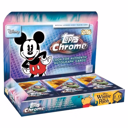 2026 Topps Chrome Disney (Hobby Box)