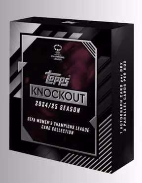 2024-25 Topps UEFA Women's Champions League Knockout (Hobby Box)