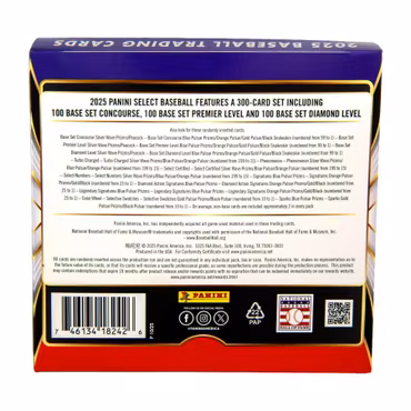2025 Panini Select Baseball (Hobby Preferred Box)