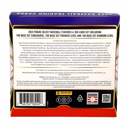 2025 Panini Select Baseball (Hobby Preferred Box)