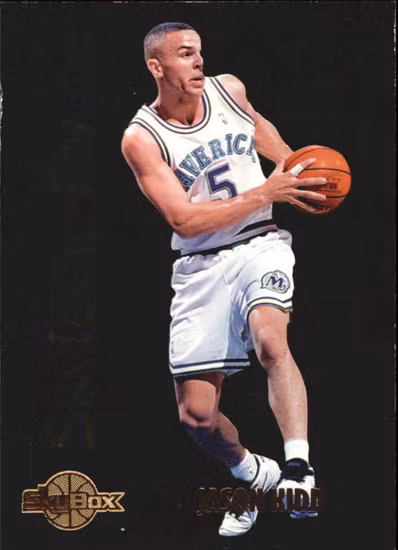 1994-95 SkyBox Premium SkyTech Force #SF11 Jason Kidd (15-N10-NBAMAVERICKS)