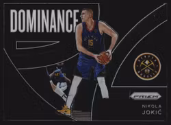 2021-22 Panini Prizm Dominance #16 Nikola Jokic (25-N5-NBANUGGETS)