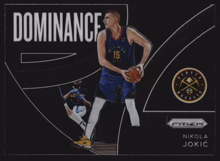 2021-22 Panini Prizm Dominance #16 Nikola Jokic (25-N5-NBANUGGETS)