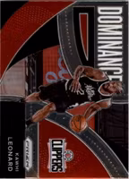 2021-22 Panini Prizm Dominance #22 Kawhi Leonard (15-N10-NBACLIPPERS)