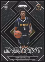 2021-22 Panini Prizm Emergent #11 Bones Hyland (12-N10-NBANUGGETS)
