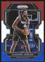 2021-22 Panini Prizm Prizms Red White and Blue #2 DeAndre Jordan (15-S15-NBANETS)