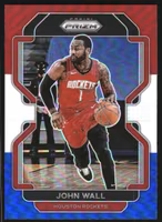 2021-22 Panini Prizm Prizms Red White and Blue #68 John Wall (15-S4-NBAROCKETS)
