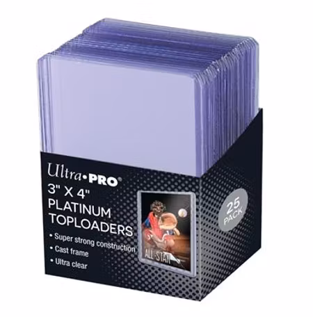 Ultra Clear 35pt Platinum Toploader (25-pack)