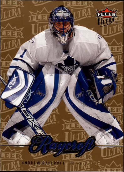 2007-08 Ultra Gold Medallion #12 Andrew Raycroft (10-T10-NHLMAPLELEAFS)