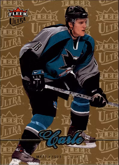 2007-08 Ultra Gold Medallion #32 Matt Carle (10-T5-NHLSHARKS)