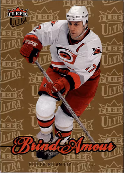 2007-08 Ultra Gold Medallion #166 Rod Brind`Amour (15-T5-NHLHURRICANES)