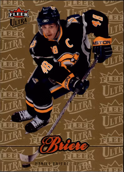 2007-08 Ultra Gold Medallion #180 Daniel Briere (12-T10-NHLFLYERS)