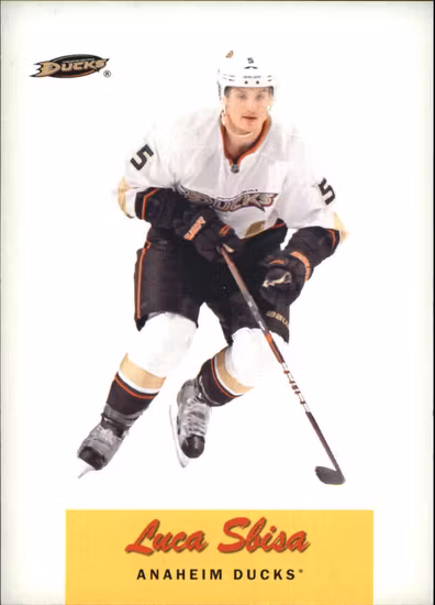 2012-13 O-Pee-Chee Retro #5 Luca Sbisa (12-S2-NHLDUCKS)